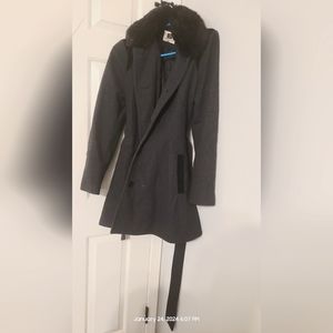 Vintage 1980s laundry by Design wool pea coat